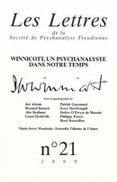 Les Lettres de la SPF No. 21 : Winnicott, un psychanalyste dans notre temps