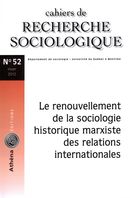 Cahiers de recherche sociologique 52