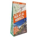 High Atlas Morocco 1:100 000 - Carte grand format laminée TQ - Anglais