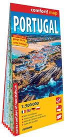 Portugal 1:500 000 - Carte grand format laminée