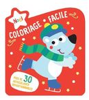 L'ours - Coloriage facile - Noël