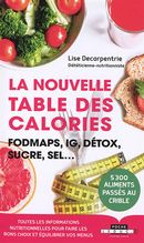 La nouvelle table des calories