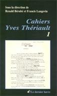 Cahiers Yves Thériault 01