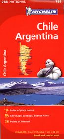 Chile/Argentine Map 788 - Map Country