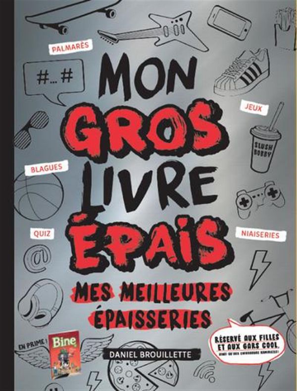 Mon gros livre épais, mes meilleurs épaisseries
