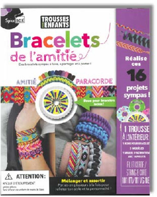 Bracelets de l'amitié - Des bracelets sympas à faire, à partager et à porter !