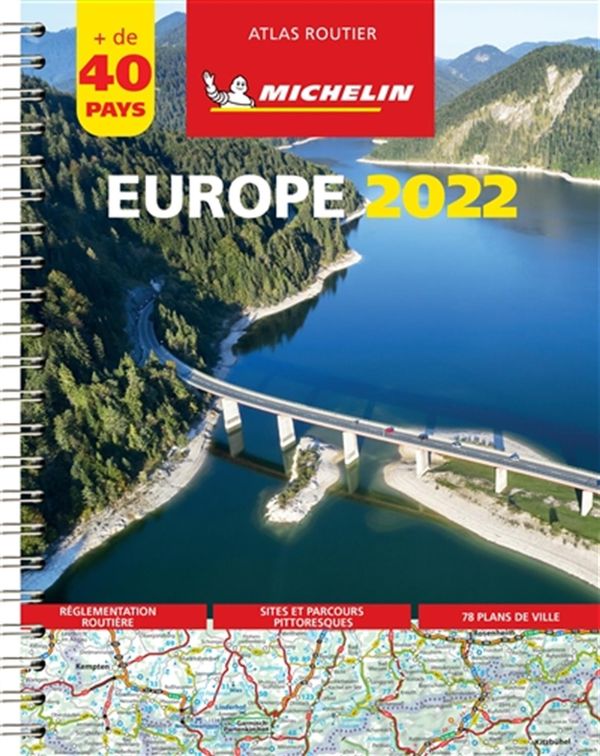 Europe - Atlas routier 2022