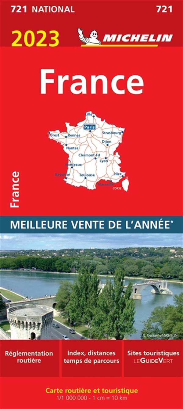 France 721 - Carte Nationale 2023
