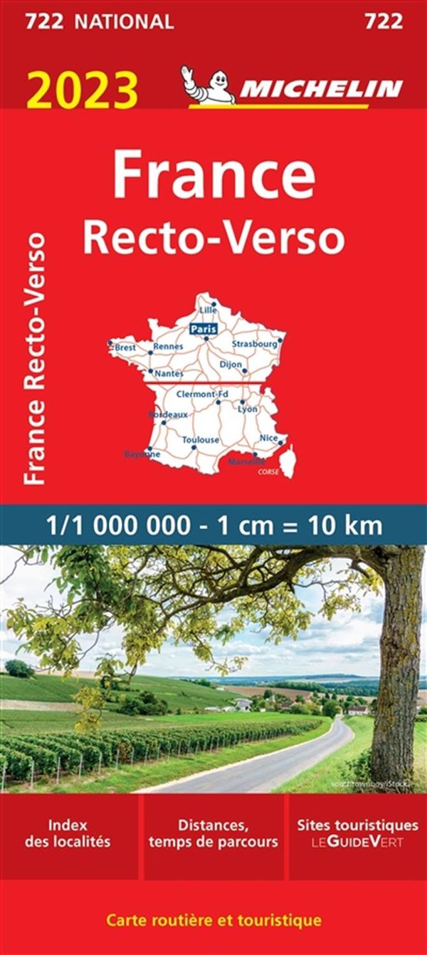 France 722 Recto-Verso - Carte Natinale 2023