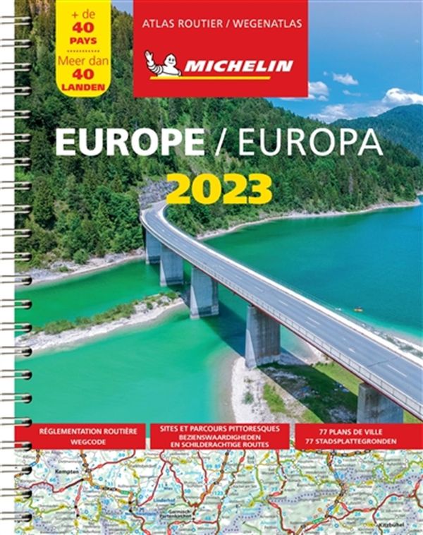 Europe - Atlas routier 2023