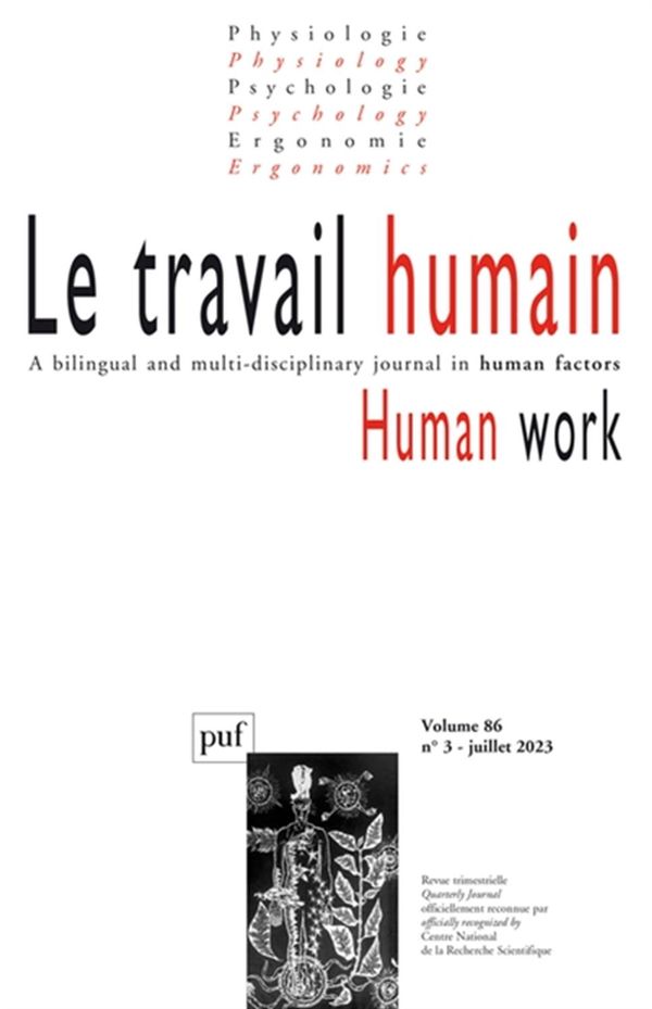 Le travail humain 2023, 86 (3)