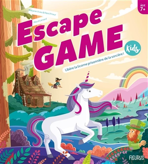 Escape Game Kids - Libère la licorne de la sorcière !