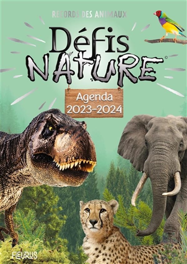 Agenda Défis Nature 2023-2024 - Records des animaux d'hier et d