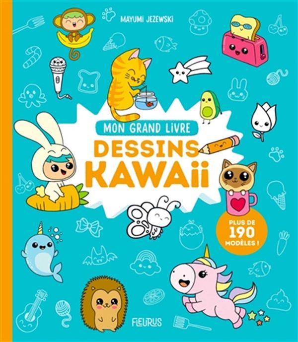 Mon grand livre - Dessins kawaii