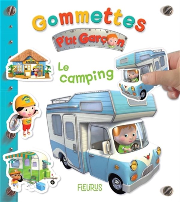 Camping - Gommettes P'tit Garçon