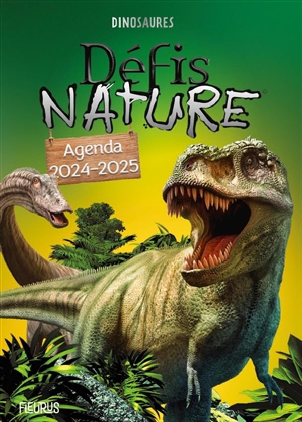 Agenda Défis Nature 2024-2025 - Dinosaures