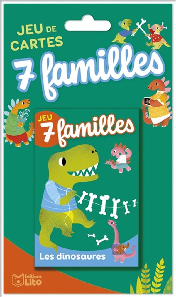Les dinosaures - Jeu de 7 familles