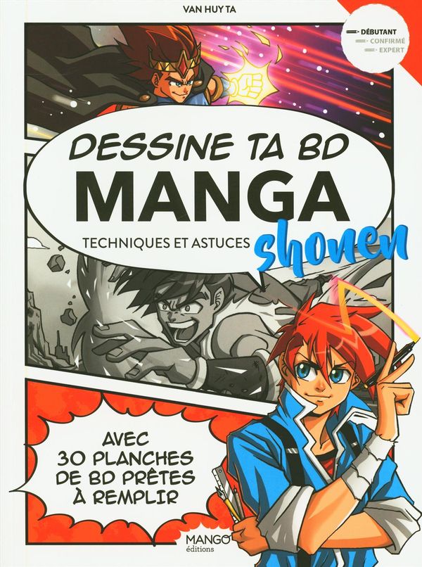 Dessine ta BD manga Shonen - Techniques et astuces