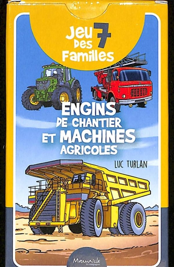 Engins de chantier et machines agricoles - Jeu des 7 familles