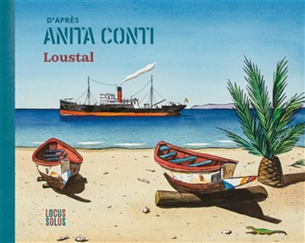 D'après Anita Conti par Jacques de Loustal