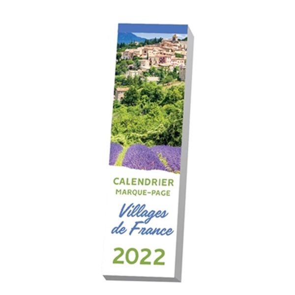 Calendrier marque-page - Villages de France 2022