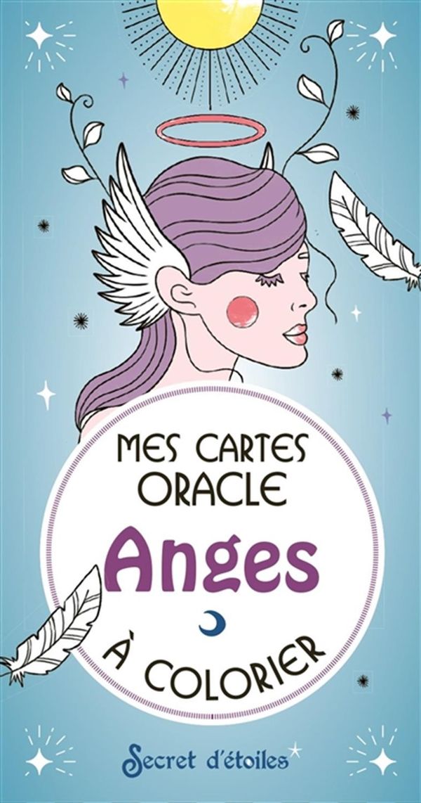 Mes cartes oracle - Anges à colorier