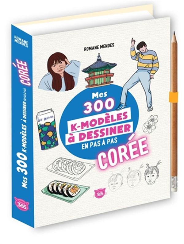 Mes 300 K-modèles à dessiner en pas à pas - Corée