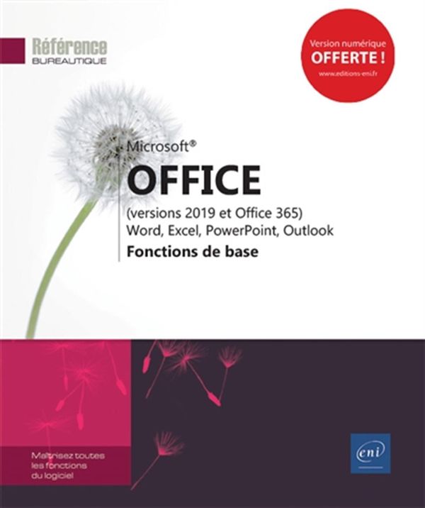 Office (versions 2019 et Office 365) - Fonction de base