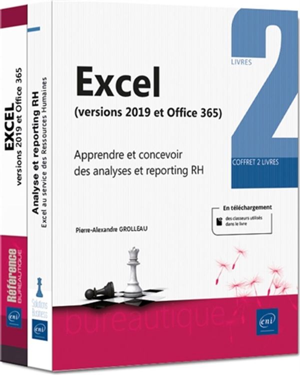Excel (versions 2019 et Office 365) - Apprendre et concevoir des analyses et reporting RH