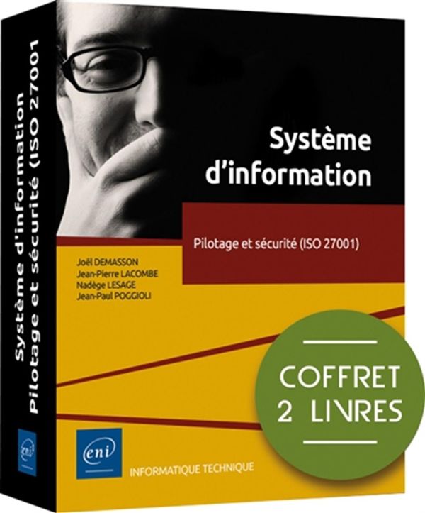 Système d'information - Coffret 2 livres - Pilotage et sécurité (ISO 27001)