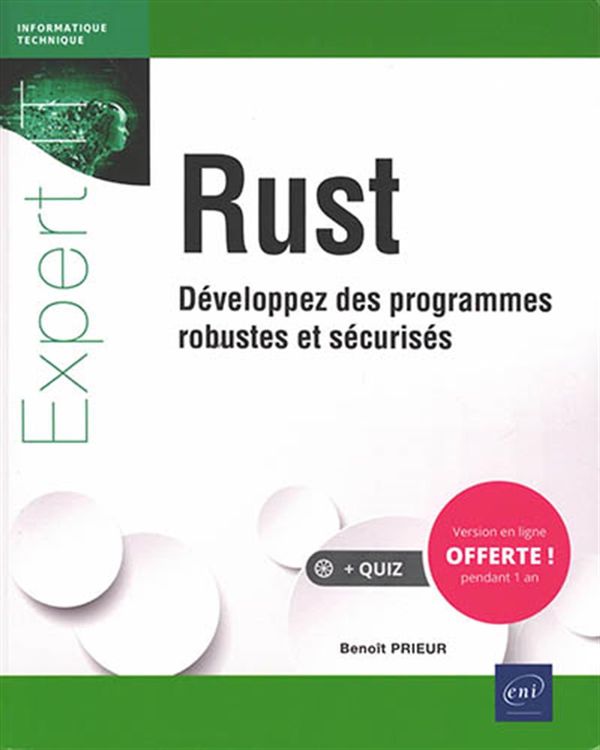 Rust - Développez des programmes robustes et sécurisés