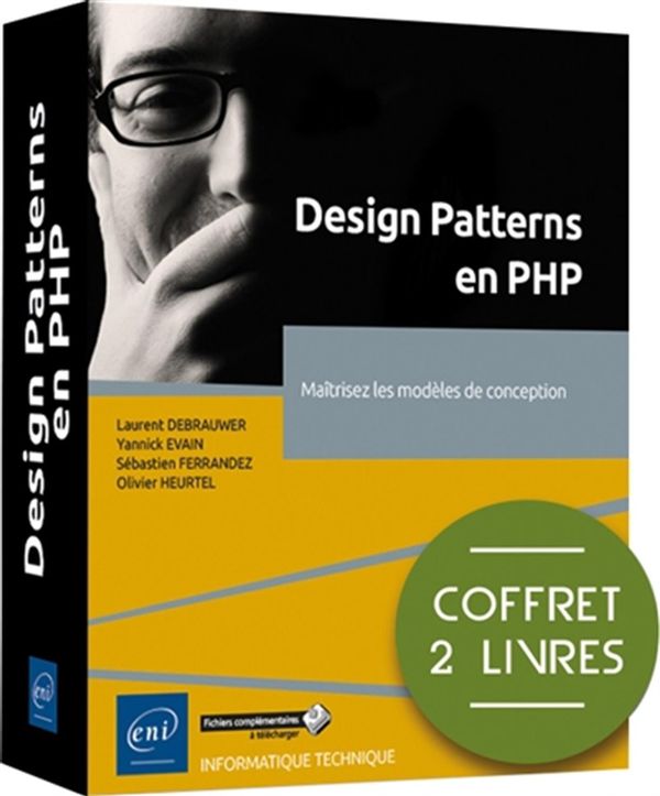 Design Patterns en PHP - Maîtriser les modèles de conception - Coffret 2 livres