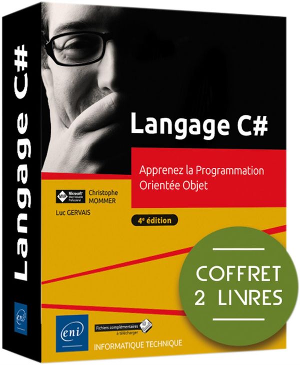 Langage C# - Apprenez la Programmation Orientée Objet - Coffret 2 livres - 4e édition
