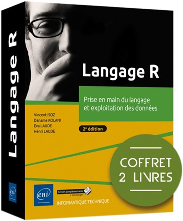 Langage R - Prise en main du langage - Coffret 2 livres - 2e édition