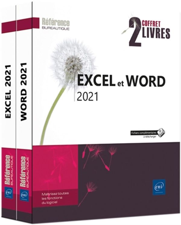 Excel et Word 2021 - Coffret deux livres