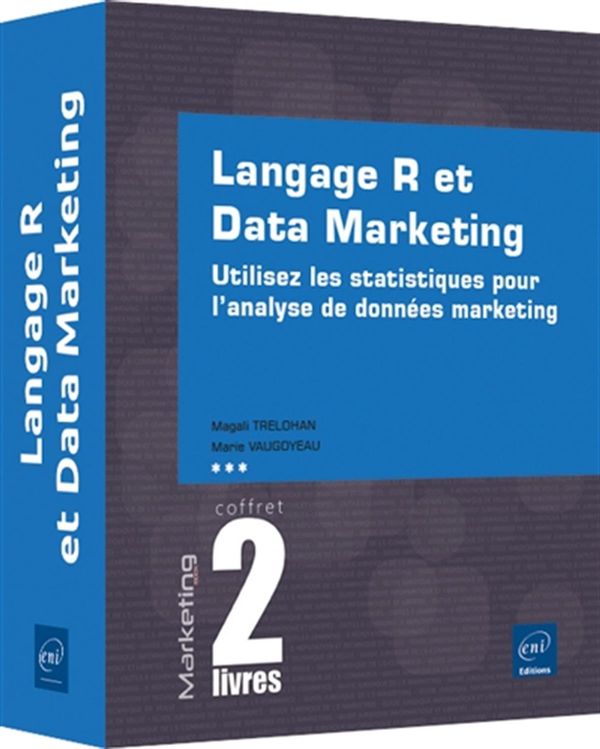 Langage R et Data Marketing - Coffret 2 livres