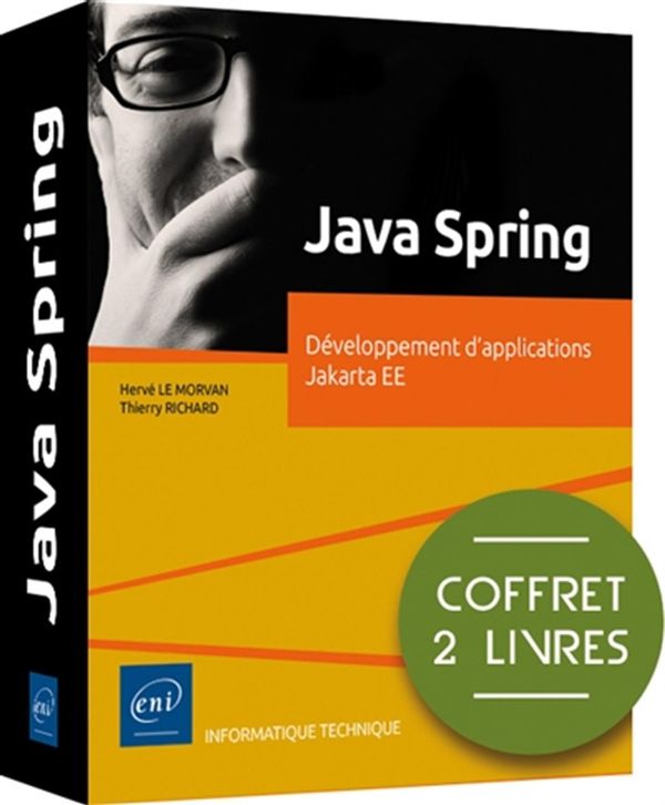Java Spring - Développement d'applications Kakarta EE - Coffret 2 livres