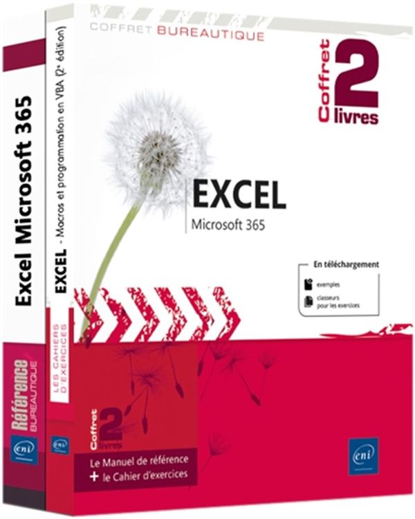 Excel Microsoft 365 - Coffret 2 livres