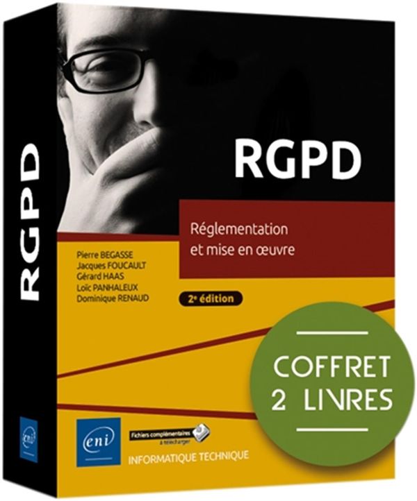 RGPD - Réglementation et mise en oeuvre - Coffret 2 livres - 2e édition