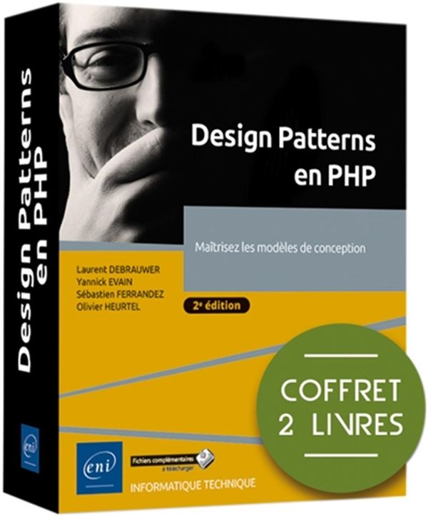 Design Patterns en PHP - Maîtrisez les modèles de conception - Coffret 2 livres - 2e édition