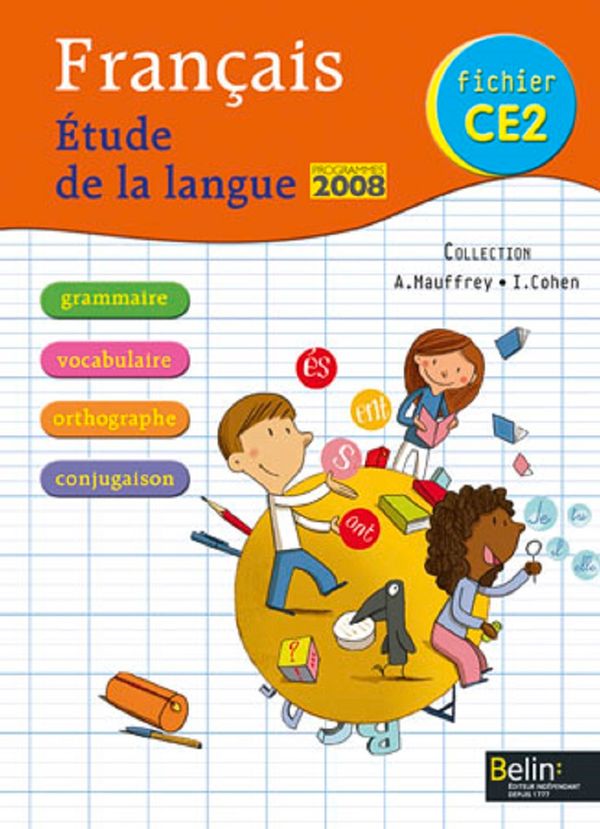 Français, Étude de la langue - fichier CE2