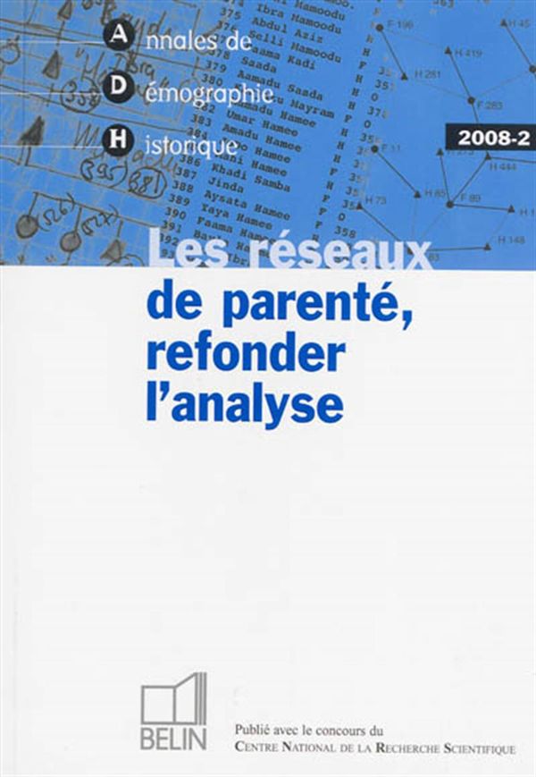 Annales de Démographie Historique 2008-2