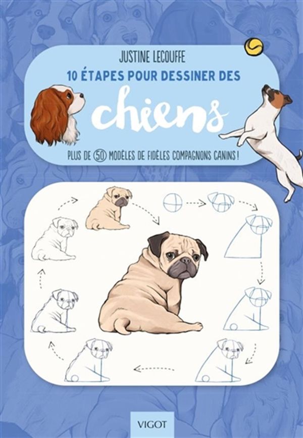 10 étapes pour dessiner des chiens - Plus de 50 modèles de fidèles compagnons canins!