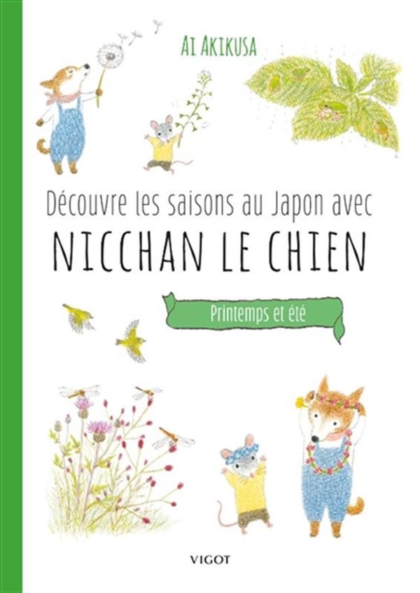 Découvre les saisons au Japon avec Nicchan le chien - Printemps et été