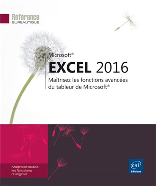 Excel 2016 - Maîtrisez les fonctions avancées du tableur