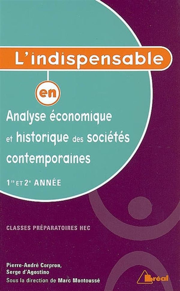 Analyse économique et histoire des sociétés contemporaines