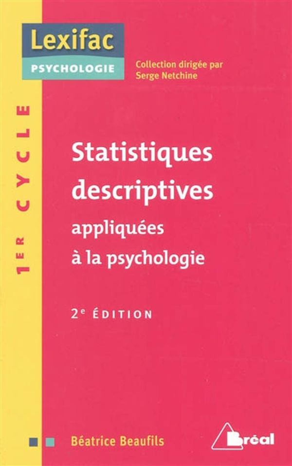 Statistiques descriptives appliquées à la psychologie 01 - Lexifac