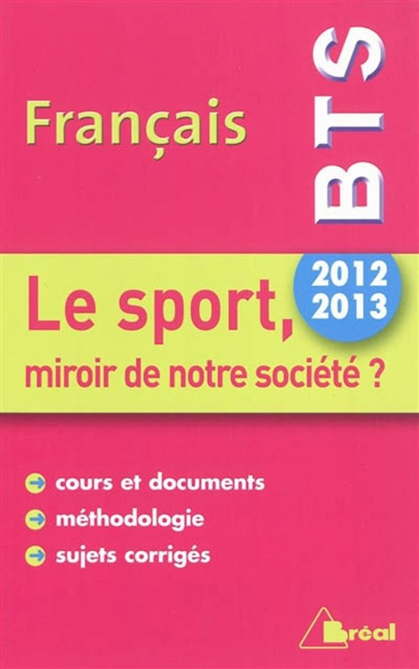 Français BTS 2012-2013 : le sport