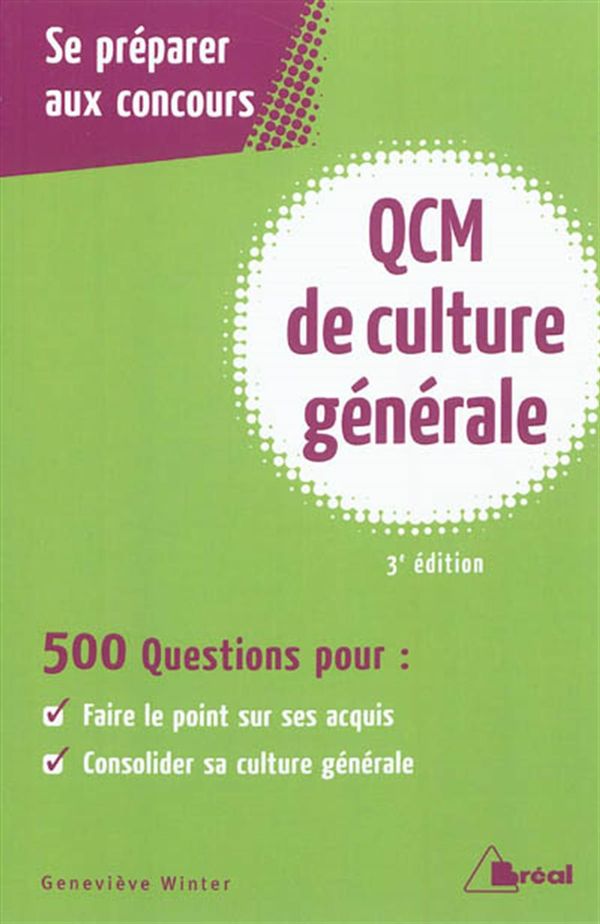 QCM de culture générale N.E. 2012