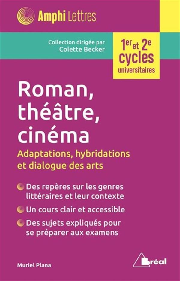 Roman, théâtre, cinéma : Adaptations, hybridations et dialogue des arts 3e édition